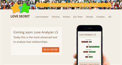 Desktop Screenshot of lovesecret.com