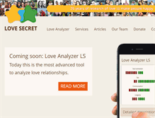 Tablet Screenshot of lovesecret.com